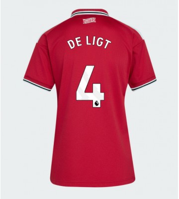 Manchester United Matthijs de Ligt #4 Hemmatröja Dam 2026-27 Kortärmad